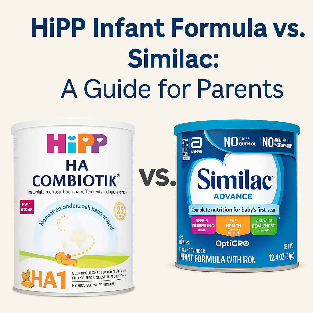 HiPP Infant Formula vs. Similac A Guide for Parents Organic Formula Shop