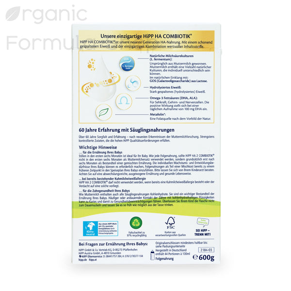 Load image into Gallery viewer, HiPP Hydrolyzed Formula - Stage 2