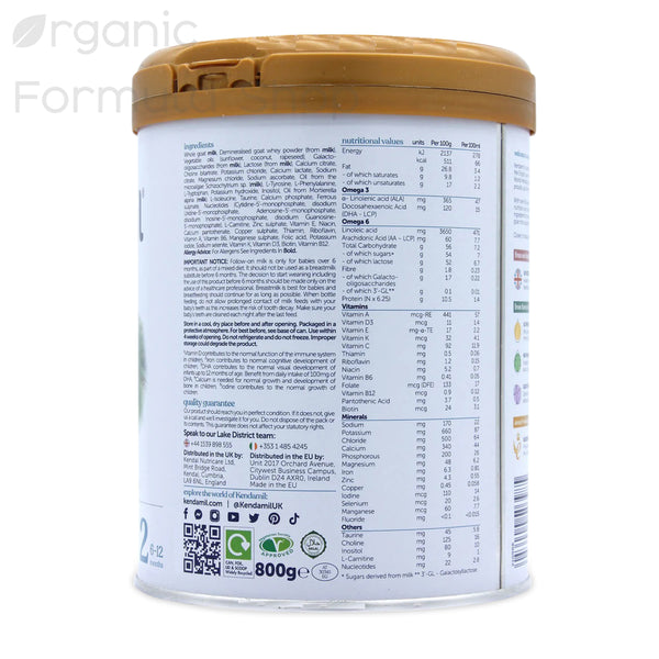 Load image into Gallery viewer, Kendamil UK Goat Formula - Stage 2