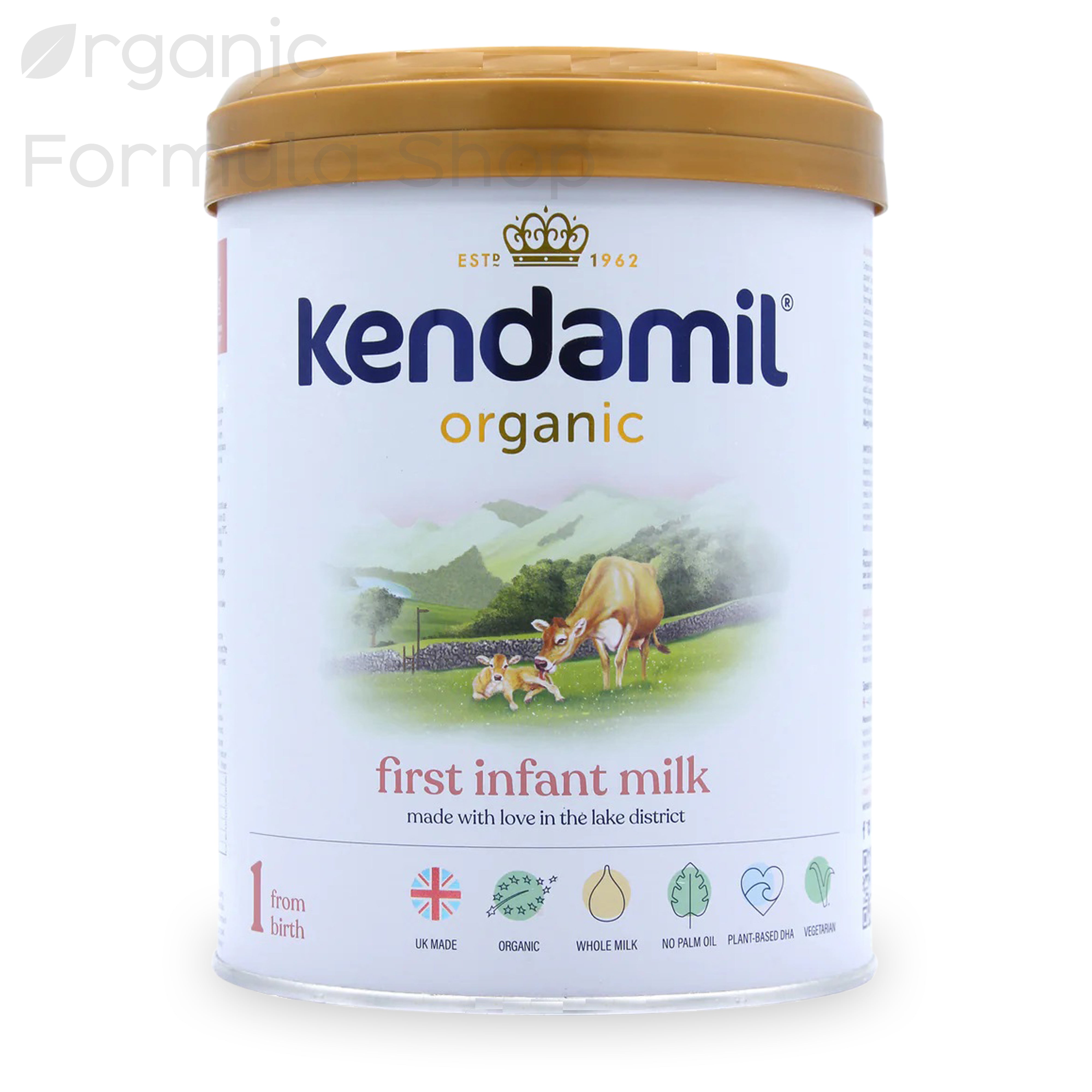 Kendamil UK Organic Cow Formula Stage - Main Image