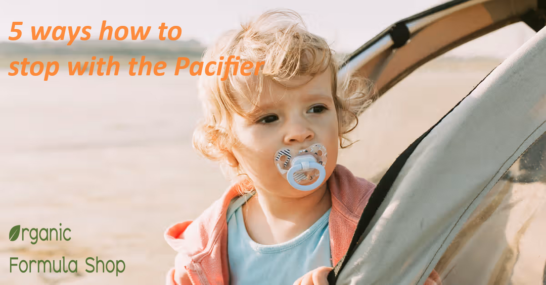 5 ways how to stop with the Pacifier. Organic Formula Shop