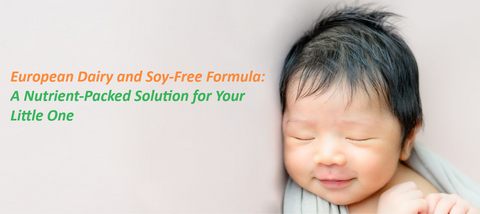 European Dairy and Soy-Free Formula: A Nutrient-Packed Solution for Your Little One