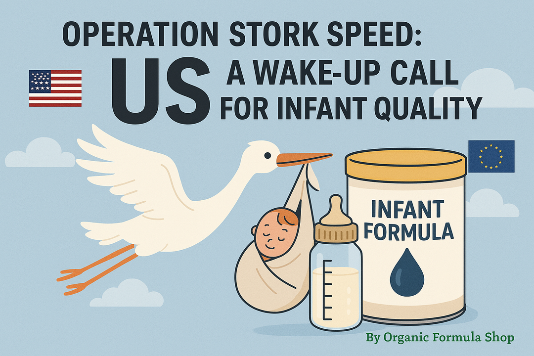 Operation Stork Speed. Organic Formula Shop