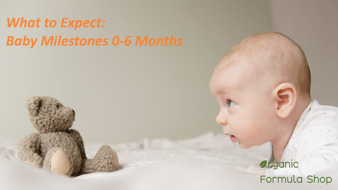 What to Expect: Baby Milestones 0-6 Months