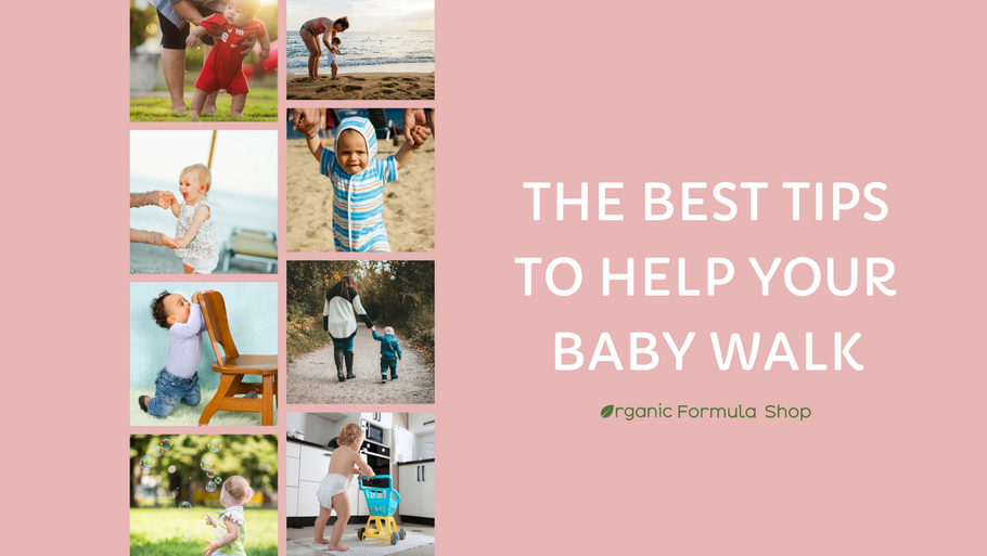 10 Tips to Help Your Baby Walk, With the Right Nutrition
