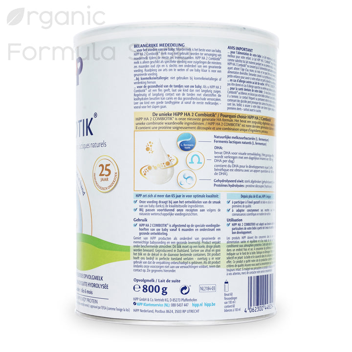 HiPP Hydrolyzed Dutch Formula - Stage 2