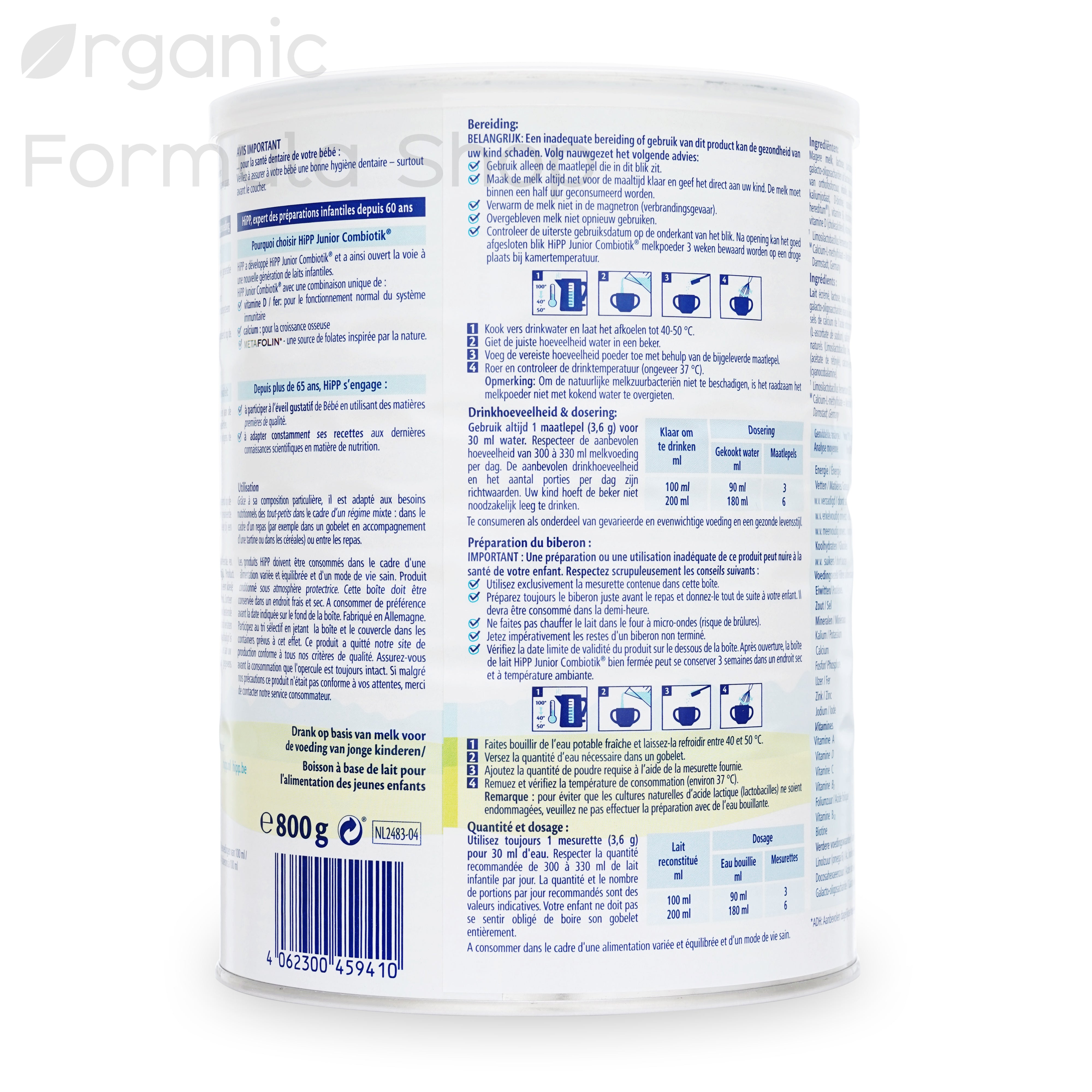 Organic Formular Hipp Dutch Organic Formula - Stage 4 - Organic Formula Shop