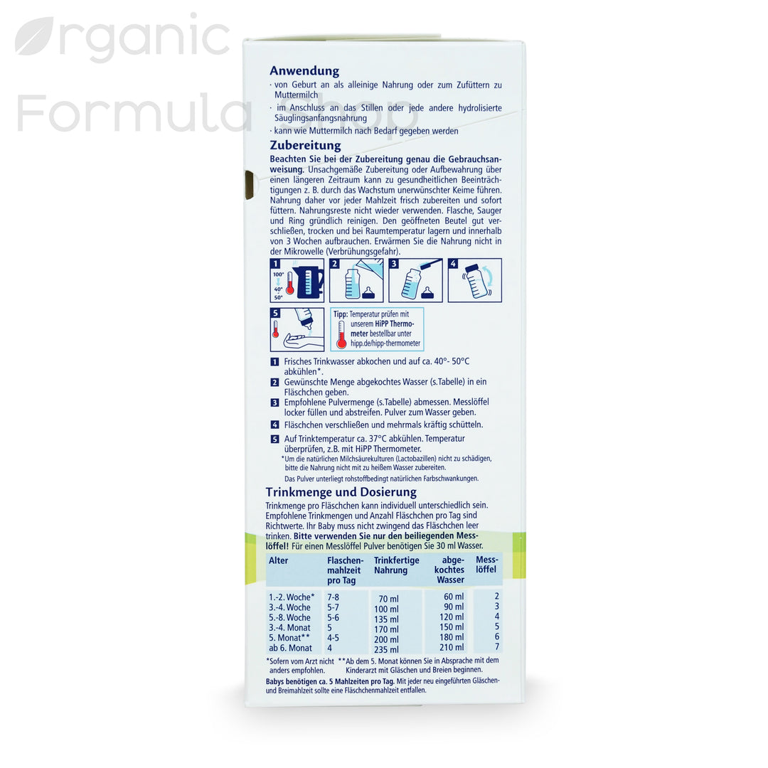 HiPP Hypoallergenic Formula - Stage Pre