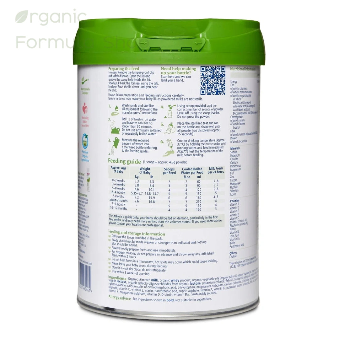 HiPP UK Organic Formula - Stage 1