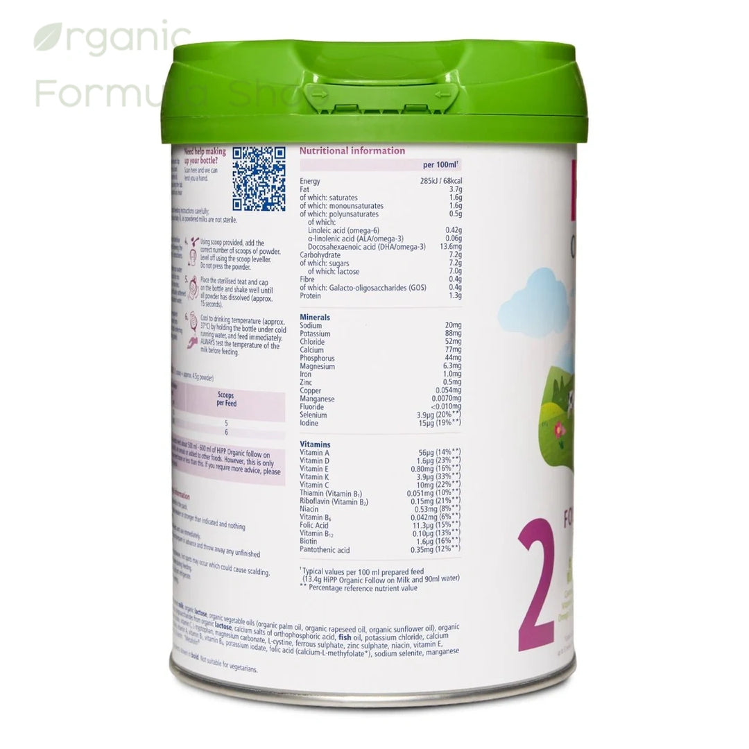 HiPP UK Organic Formula - Stage 2