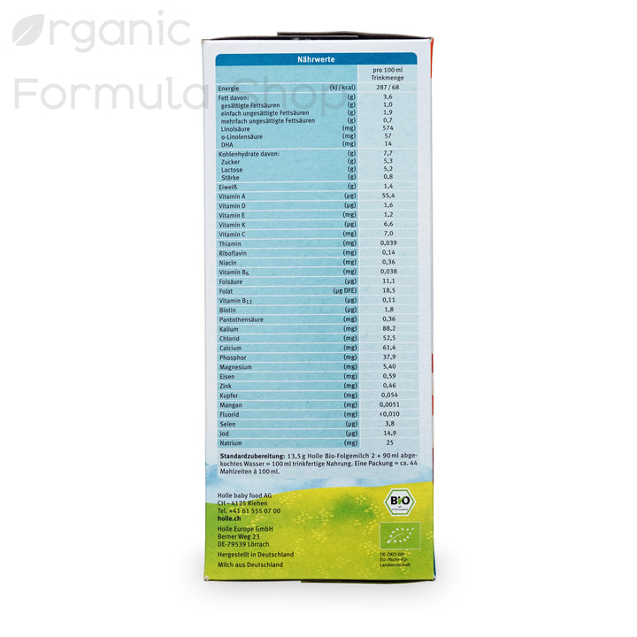 Holle Organic Baby Formula - Stage 2
