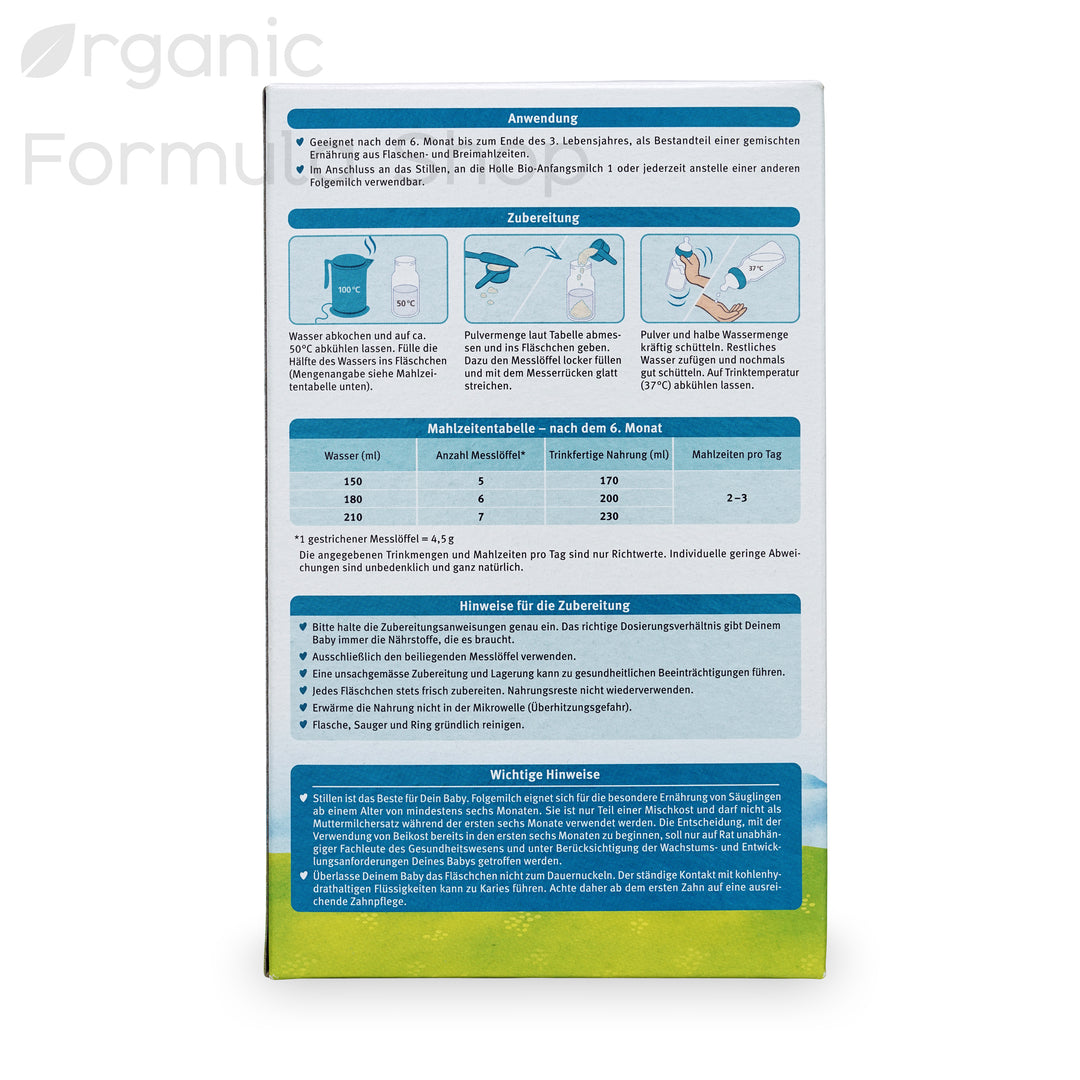 Holle Organic Baby Formula - Stage 2
