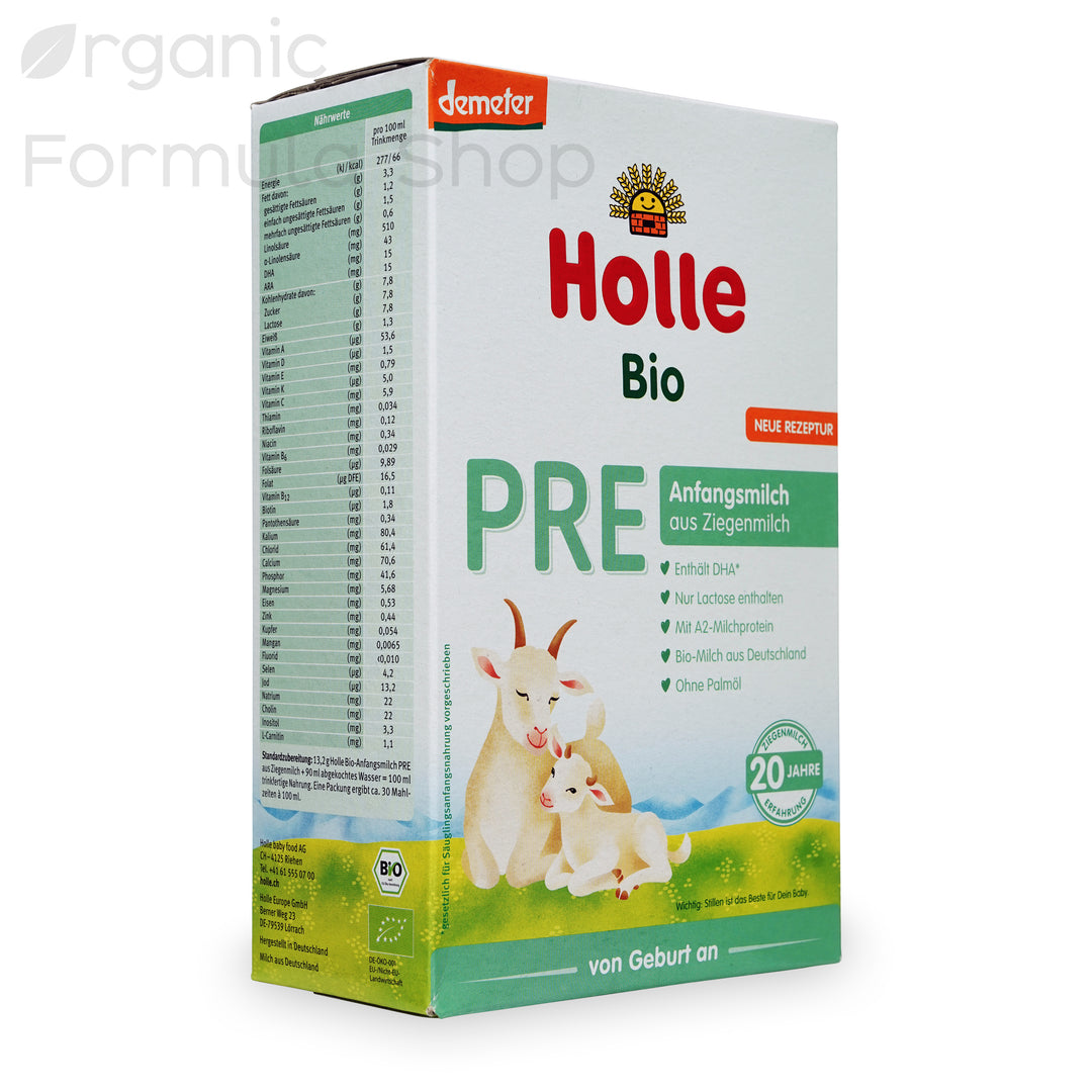Holle Organic Goat Formula - Stage Pre