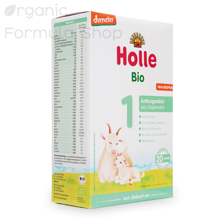 Holle Organic Goat Formula - Stage 1