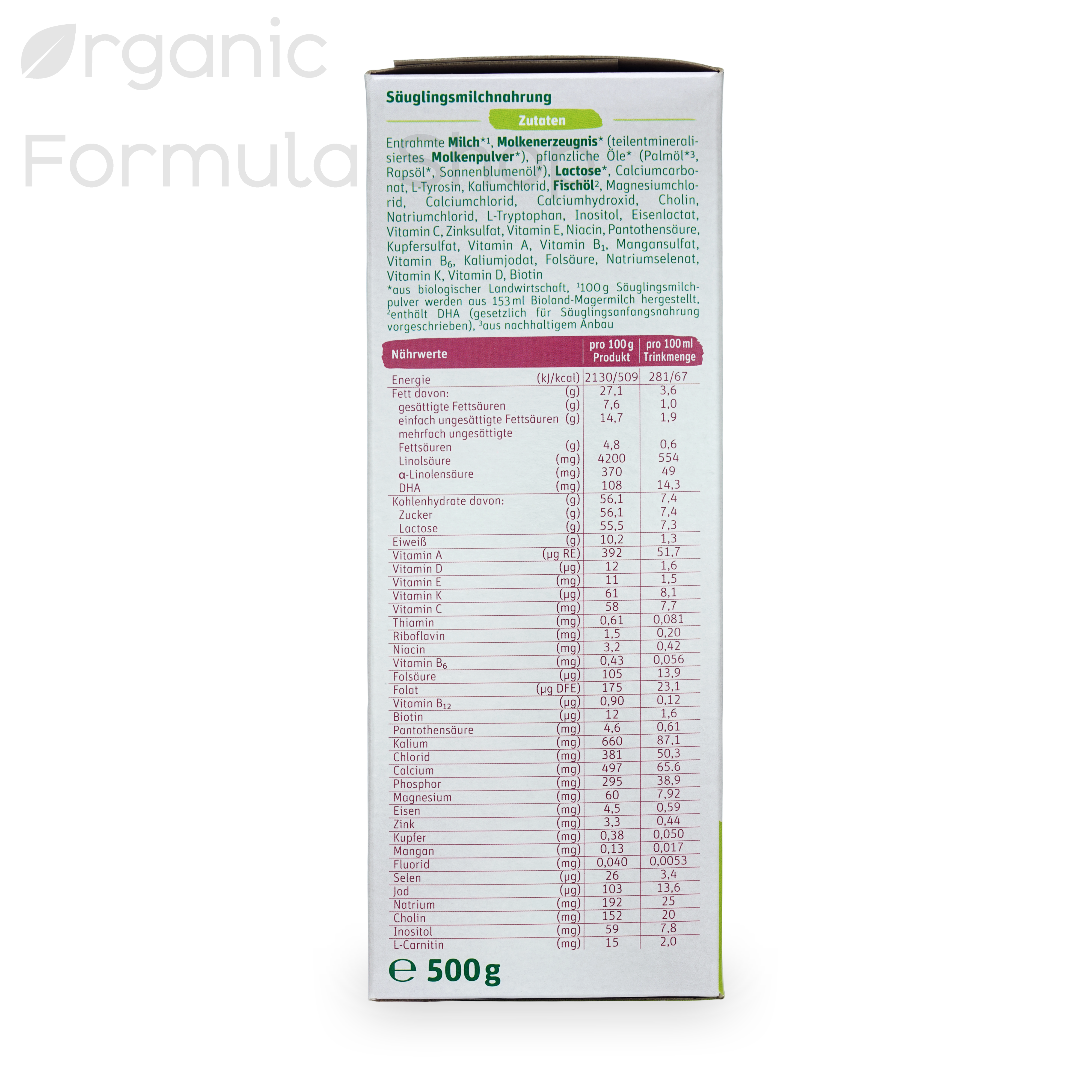 Lebenswert Organic Baby Formula Stage – Organic Formula Shop