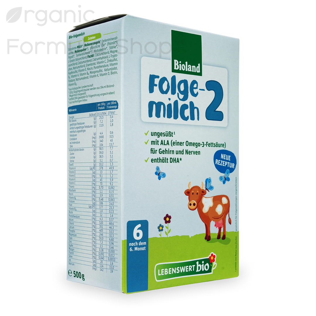 Lebenswert Organic Baby Formula Stage 2