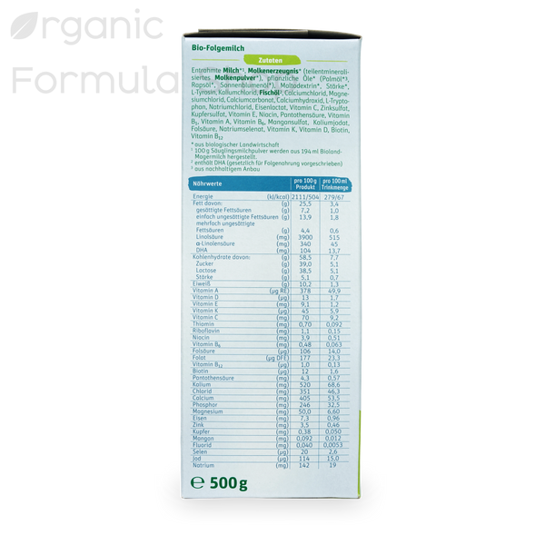 Load image into Gallery viewer, Lebenswert Organic Baby Formula Stage 2
