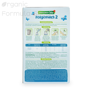 Lebenswert Organic Baby Formula Stage 2