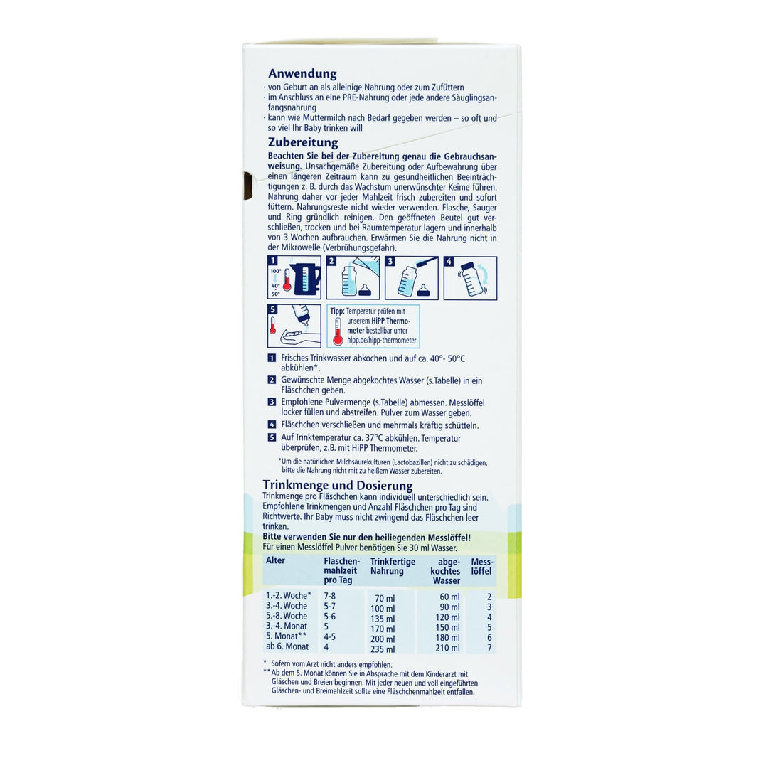 HiPP German Organic Formula - Stage 1