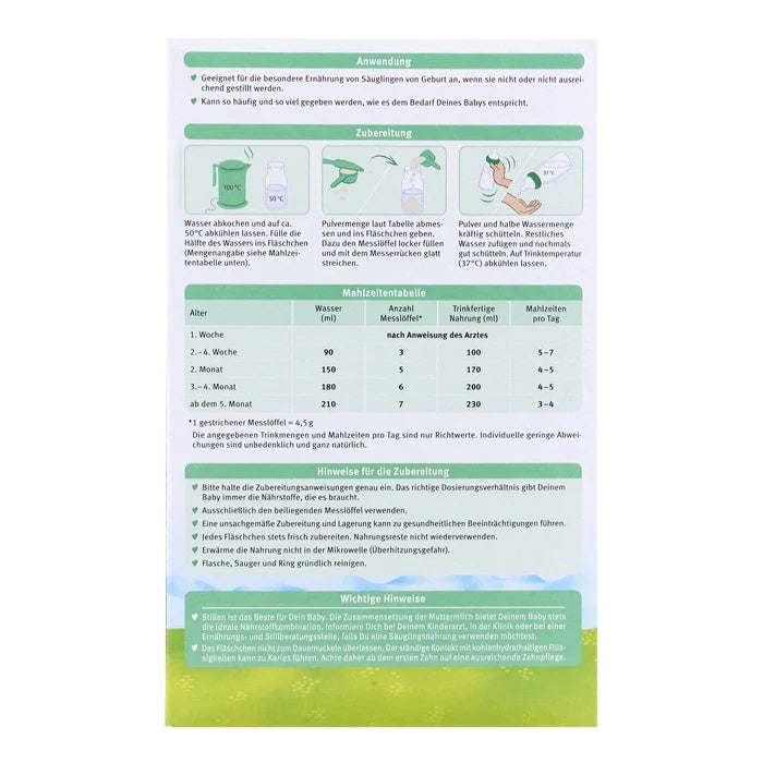 Holle Organic Goat Formula - Stage 1